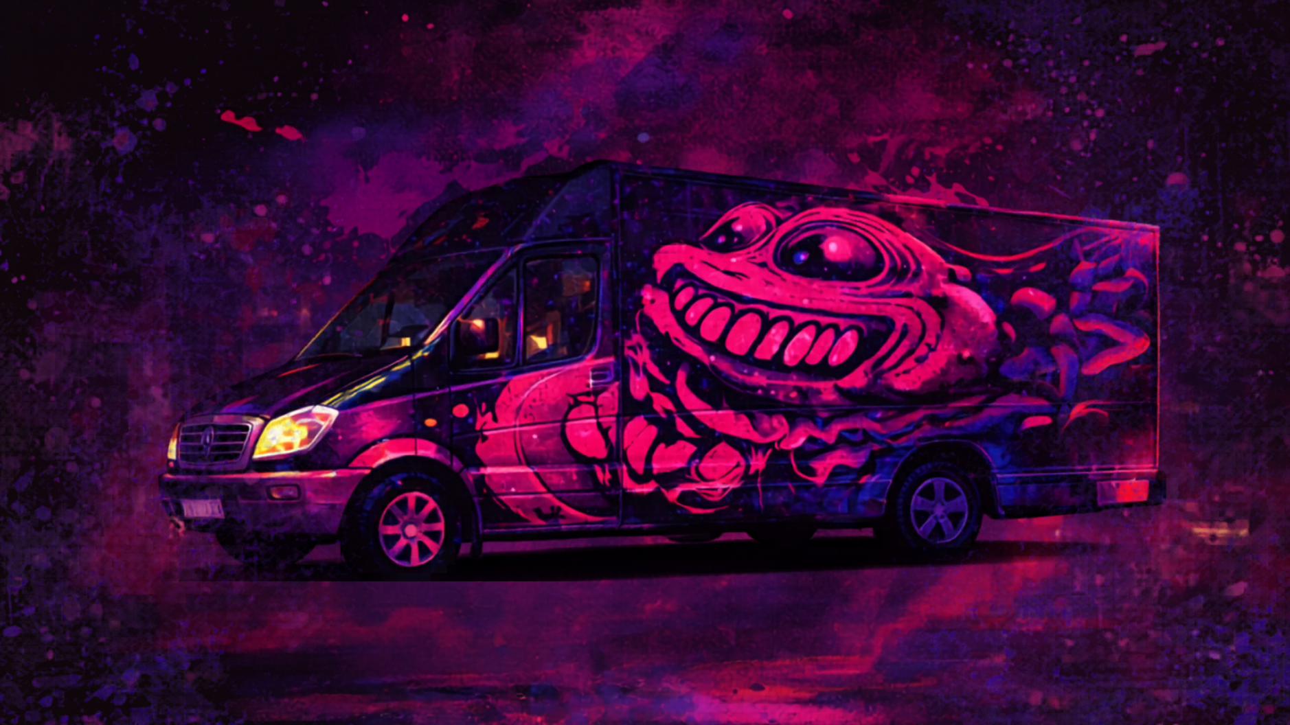 Juicy Buns Burger Catering – Spray Paint Art